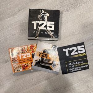 EUC Complete Beach Body T25 Workout Set